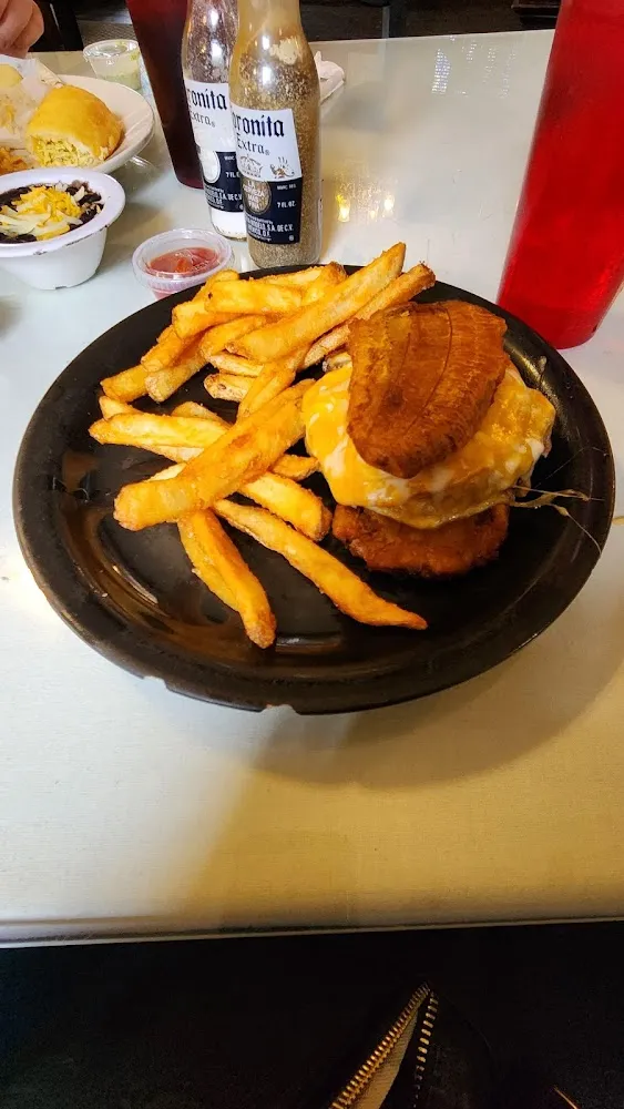 Black Bean Plantain Burger